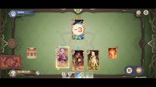 Noelle vs Cryo Hypostasis Ft Dehya  Genshin Invocation TCG [upl. by Tessi]