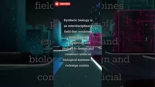 Synthetic Biology  Designing Custom Organisms  Subscribe to InfoMedia 😍 fact facts [upl. by Idnahs271]