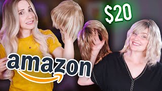 Trying 14 Highly Rated Wigs From Amazon  EXTREME WIG HAUL [upl. by Ydnem]