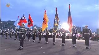 Taiwan Anthem and Flags Anthem  Flag Raising Ceremony in the 113th Year of the Republic of China [upl. by Nedla]