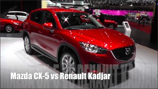 Mazda CX5 2015 vs Renault Kadjar 2015 [upl. by Weisbart444]