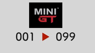 List of MINI GT 164 scale Supercars  001  099 [upl. by Trinl695]