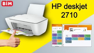 HP Deskjet 2710 İnceleme ve Kurulum Bim hpdeskjet bim yazıcı printer [upl. by Ettevey337]