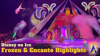 Highlights from Disney on Ice Presents Frozen amp Encanto [upl. by Ennovart]