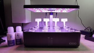 Grow Your Own Garden All Year Round With The Idoo 12pods Hydroponics Growing System [upl. by Assert883]