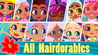 All Hairdorables vlogs 🌺 Cartoon Compilation Featuring Multiple Episodes [upl. by Aleicarg937]