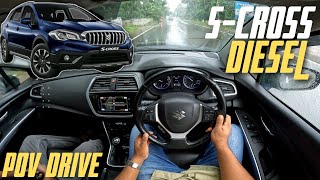 2019 MARUTI SCROSS DIESEL  13 DDIS  90 BHP  ALPHA  POV TEST DRIVE  REVRICH [upl. by Cohdwell437]