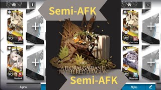 Reed the Flame Shadow Module X  Mission 116 SemiAFK Guide Arknights [upl. by Sandon]