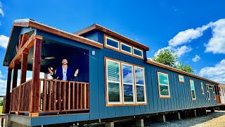 Ultra Luxurious 2 BEDROOM CABIN w a ScreenedIn Rear Porch  The Perfect FOREVER HOME [upl. by Menendez209]