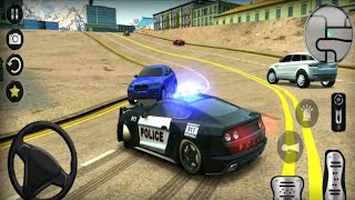 US Police Car Drift in The City Simulator  SUV Cop Patrol Chase Driving  Android Gameplay 9 [upl. by Kovacs753]