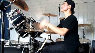 SlayerAngel Of Death Drum Cover DRUMS ONLY [upl. by Oalsecnew495]