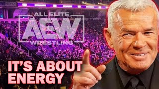 Eric Bischoff quotAEW needs to run smaller arenasquot [upl. by Thorman]