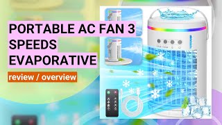 Review Portable Air Conditioner Cool Comfort Anywhere [upl. by Lupee236]