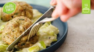 LaugenBärlauchKnödel  Knödel Rezept  HelloFresh [upl. by Ellinehc]