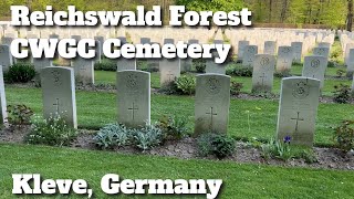 Reichswald Forest CWGC Cemetery in Kleve Germany [upl. by Pan]