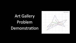 Art Gallery Problem Demonstration [upl. by Leirej974]