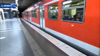 Frankfurt Main Mühlberg  SBahn RheinMain mit ET 420 ET 423 und ET 423 [upl. by Elmo718]