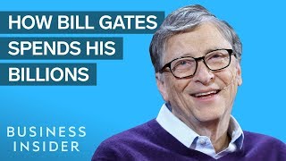 How Bill Gates Makes And Spends His Billions [upl. by Idrahs]