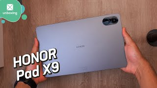 HONOR Pad X9  Unboxing en español [upl. by Sharos37]