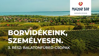 Borvidékeink személyesen 3 rész BalatonfüredCsopak [upl. by Terina]