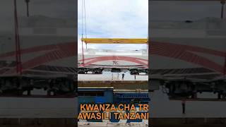 kichwa kipya cha treni ya umeme SGR Tanzania [upl. by Tremaine]