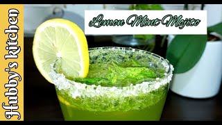 LEMON MINT MOJITO 👌  How to make Lemon Mint Drink [upl. by Glenine]