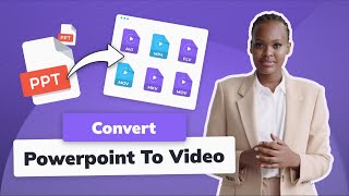 PPT to Video  How to convert PowerPoint to video [upl. by Yvonne881]