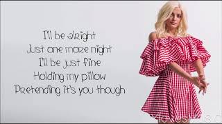 Bebe Rexha  Pillow Lyrics [upl. by Yruok]