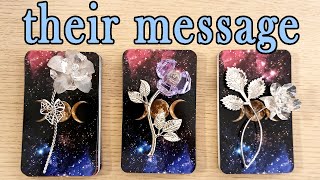 WHAT THEY WANT TO TELL YOU THEIR MESSAGE TO YOU PICK A CARD TIMELESS TAROT READING [upl. by Eibbor428]