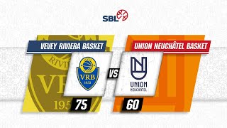 Vevey Riviera Basket vs Union Neuchâtel Basket  Game Highlights [upl. by Erica776]