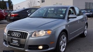 2008 Audi A4 20T Quattro Sedan [upl. by Barnum]