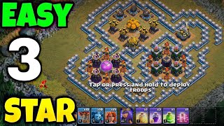 Flagged for Traps Clash of ClansCOC TH10TH11 TH12 TH13 Attack Strategy clashofclans coc trap [upl. by Adekahs]