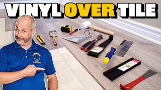 10 Tips For Installing Vinyl Over Tile [upl. by Aydin]