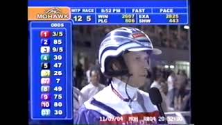 2004 Mohawk Raceway REVENUE S Jorgen Sjunnesson Maple Leaf Trot Elimination [upl. by Orteip]