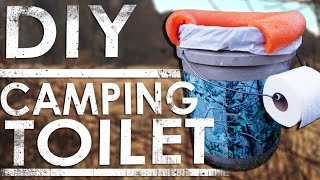 Camping Toilet DIY w Bucket  EASY  The Sticks Outfitter  EP 19 [upl. by Neddie]