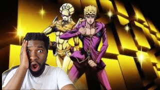 JOJOS BIZARRE ADVENTURE GOLDEN WIND OPENING 2 FOR ONE HOUR CALLENGEREACTION [upl. by Drarig]