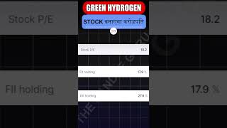 Best Green Hydrogen Stocks in India  Green Hydrogen Shares  Growth Stocks 2024  Stock Tak [upl. by Stolzer]