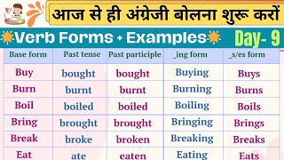 Class 9 English Grammar  Aao Sikhte Hai Verbs In English Grammar [upl. by Olympe]