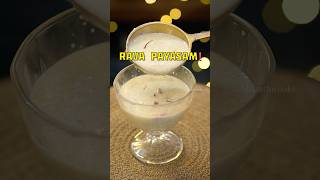 Rava Payasam Recipe‼️ bharathicooks sweet [upl. by Lorenzo]