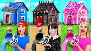 One Colored House Challenge  Funny Challenges by Multi DO [upl. by Nicoli]