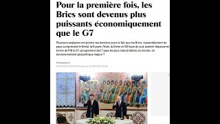 BRICS OU G7 LAFRIQUE DOIT CHOISIR DISSERTATION DE GEOPOLITIQUE [upl. by Aerdnod839]