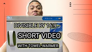 DIVISIBLE BY 169 SHORT VIDEO WITH TOWEL WARMER shorts education tutorial learn salon barber [upl. by Ethelind]