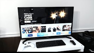 Reviewing the Samsung N5300 32 Inch Full HD Smart TV [upl. by Notlok880]