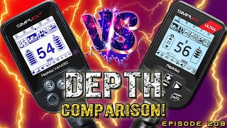 Nokta Simplex Vs Simplex Ultra Depth Comparison  Which is Deeper  Metal Detecting  Episode 208 [upl. by Swane]