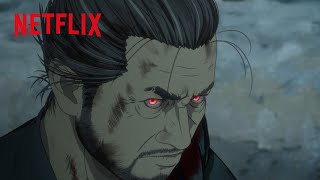 Musashi Miyamoto vs quotThe Yoshioka Three Brothersquot  Onimusha  Clip  Netflix Anime [upl. by Ikkir]