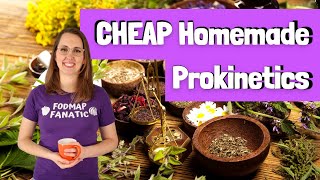 CHEAP Homemade Prokinetics for Bloating IBS and SIBO [upl. by Mlehliw]