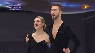 Papadakis amp Cizeron FRA Danza obligatoria WC Saitama 2019 [upl. by Carmelo]