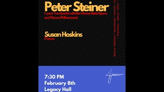 Live Peter Steiner trombone Susan Hoskins piano from Legacy Hall at Columbus State University [upl. by Prochora]