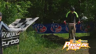 Kenda Tires Powerline Park GNCC 2024 eMTB Highlights [upl. by Plante]