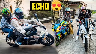 Finally Echo Aur Bmw S1000RR Pr Long Ride Ke Liye Nikal Hi Gaye 😍 [upl. by Docile804]